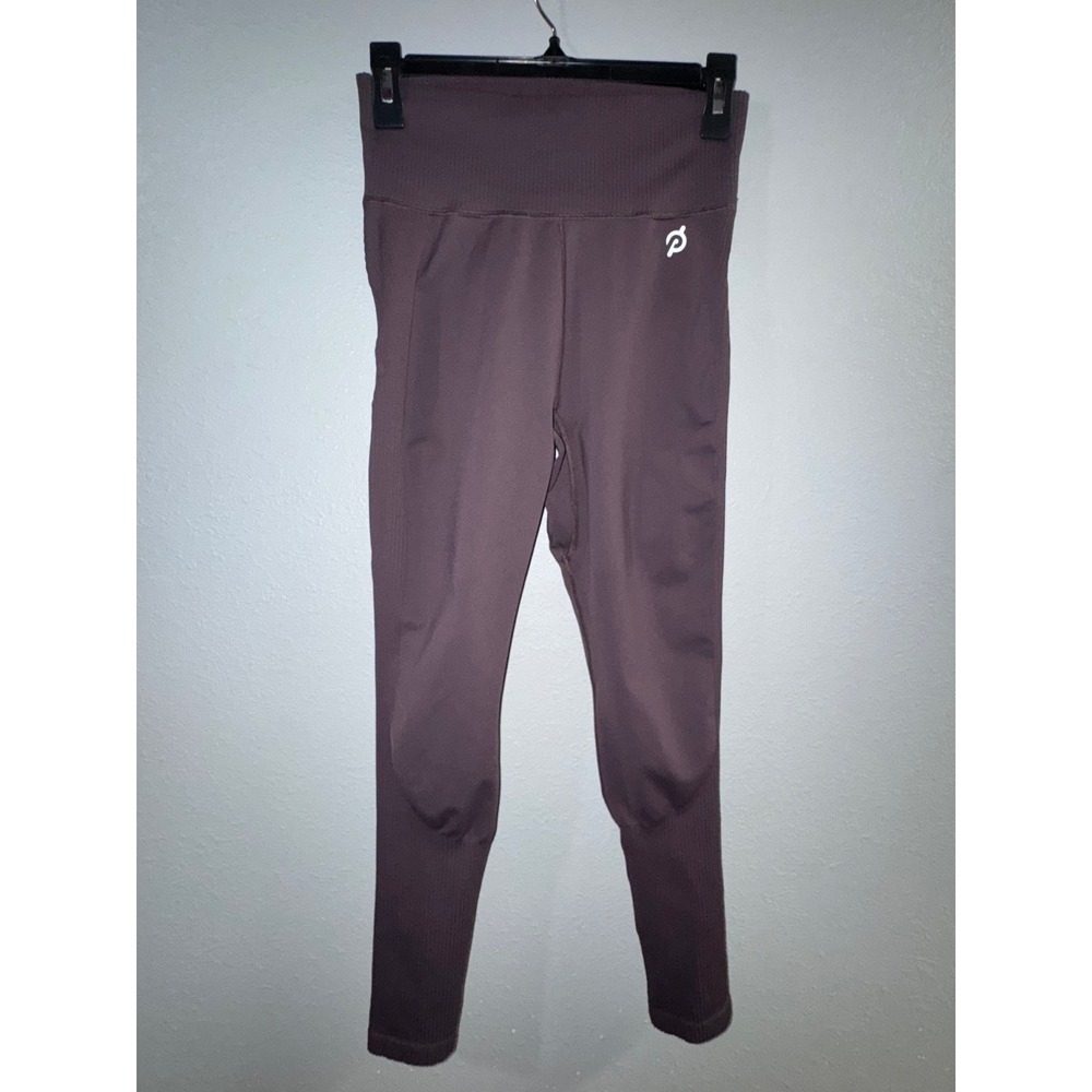 Peloton Womens High Waisted Seamless Leggings Plum Purple Size M/L